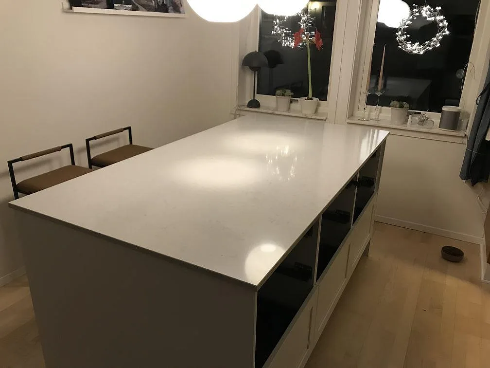 Køkkenbordplade i Silestone Lagoon, Pixbo