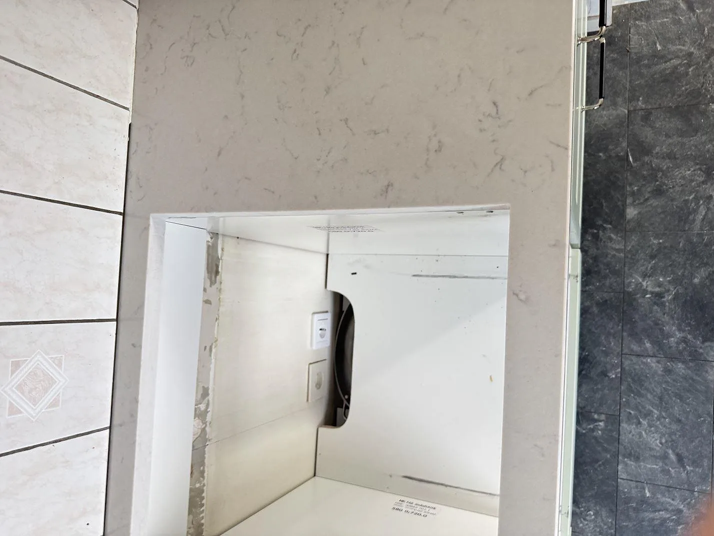 Køkkenbordplade i Silestone Lagoon, Varberg – billede 3