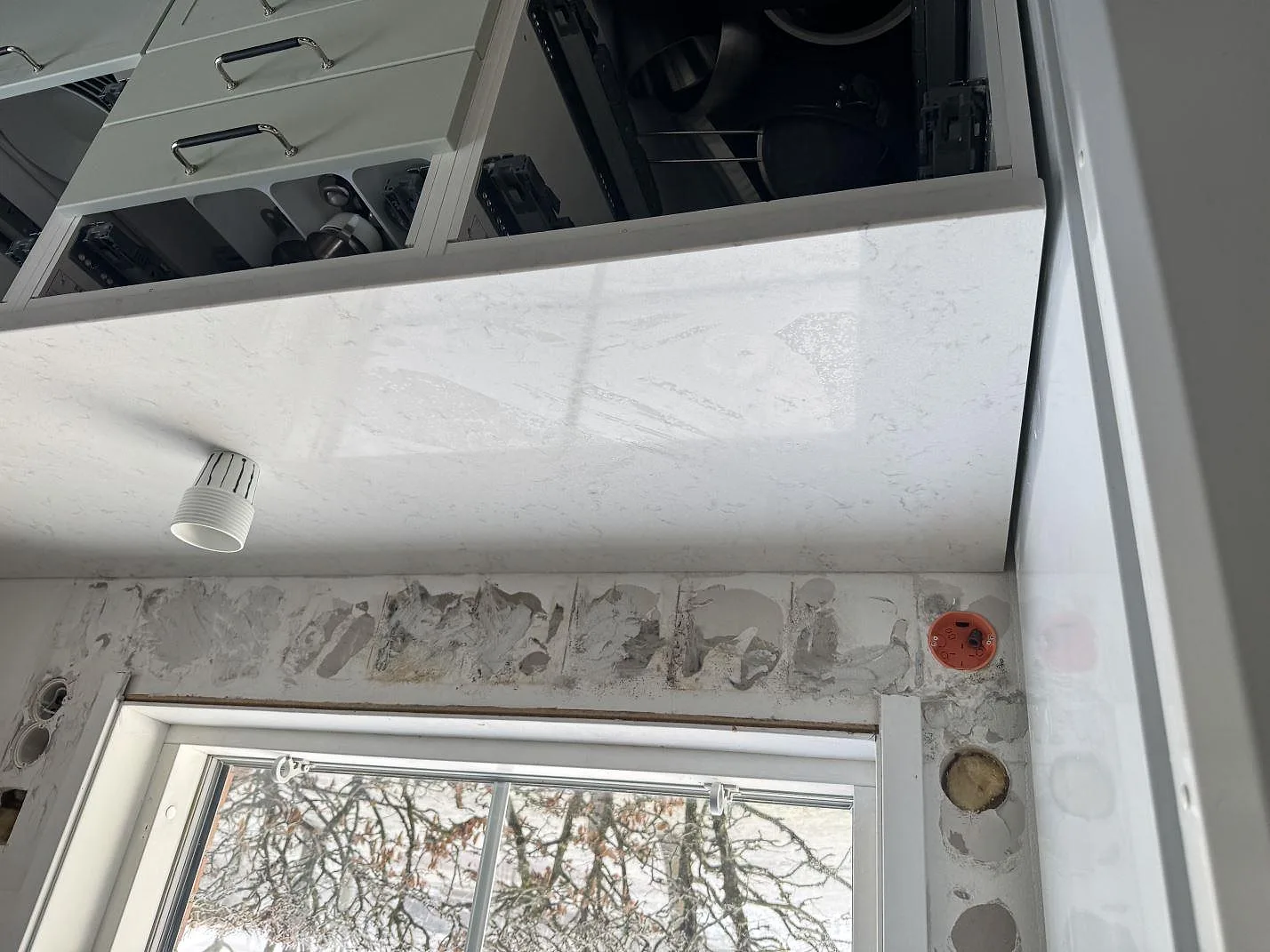Køkkenbordplade i Silestone Lagoon, Varberg – billede 4