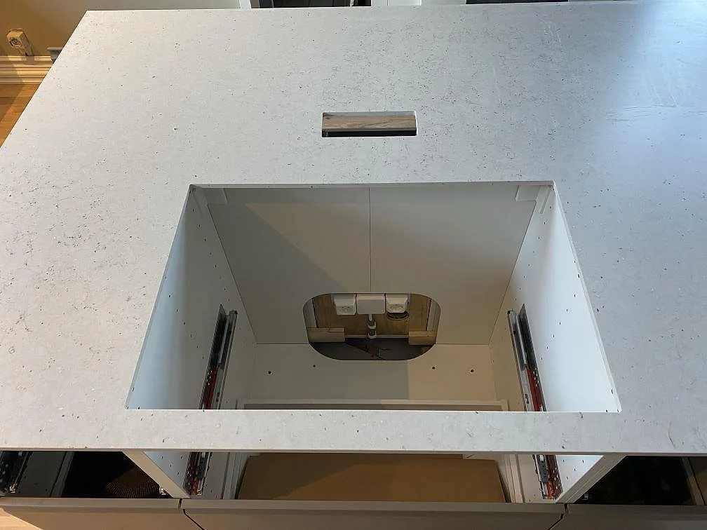 Køkkenbordplade i Silestone Lime Delight, Anderslöv – billede 4