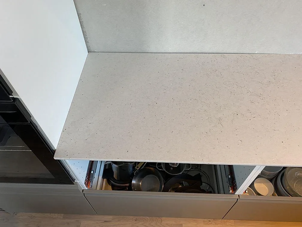 Køkkenbordplade i Silestone Lime Delight, Anderslöv – billede 6