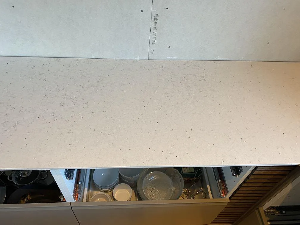 Køkkenbordplade i Silestone Lime Delight, Anderslöv – billede 7