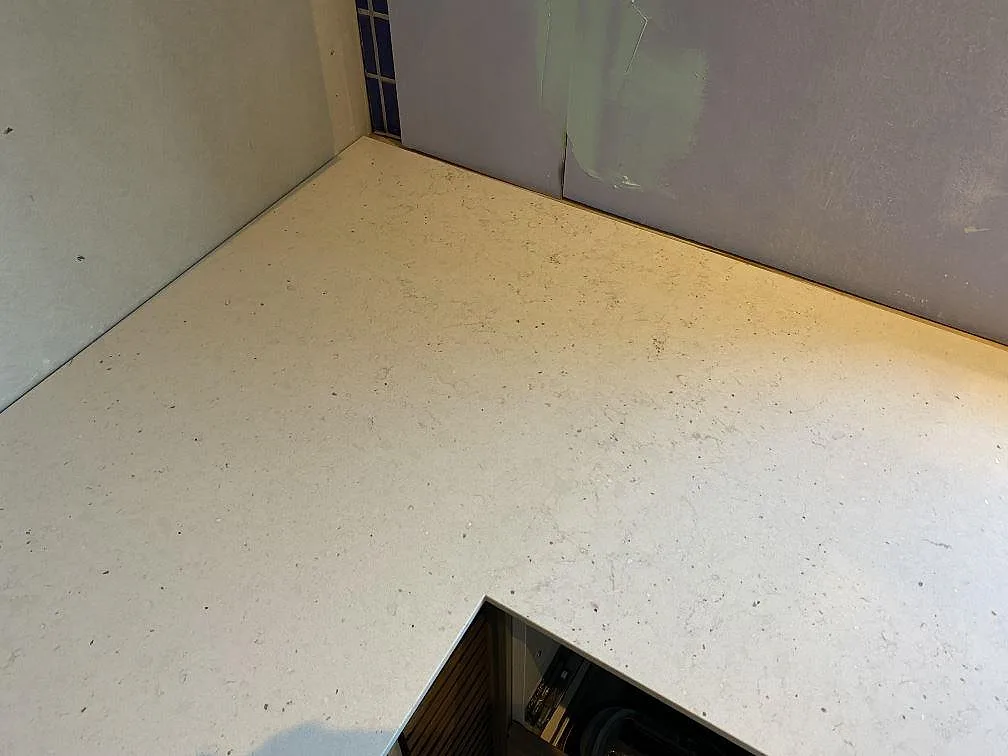 Køkkenbordplade i Silestone Lime Delight, Anderslöv – billede 8
