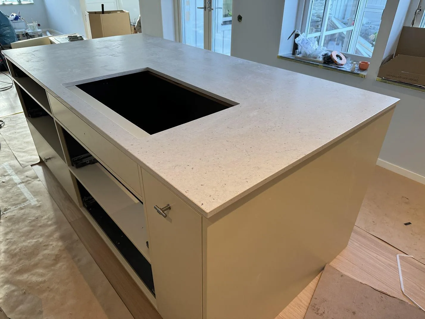 Køkkenbordplade i Silestone Lime Delight, Höganäs – billede 6