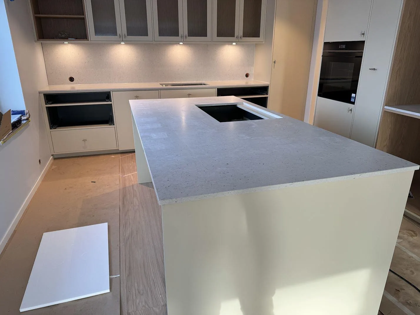 Køkkenbordplade i Silestone Lime Delight, Höganäs
