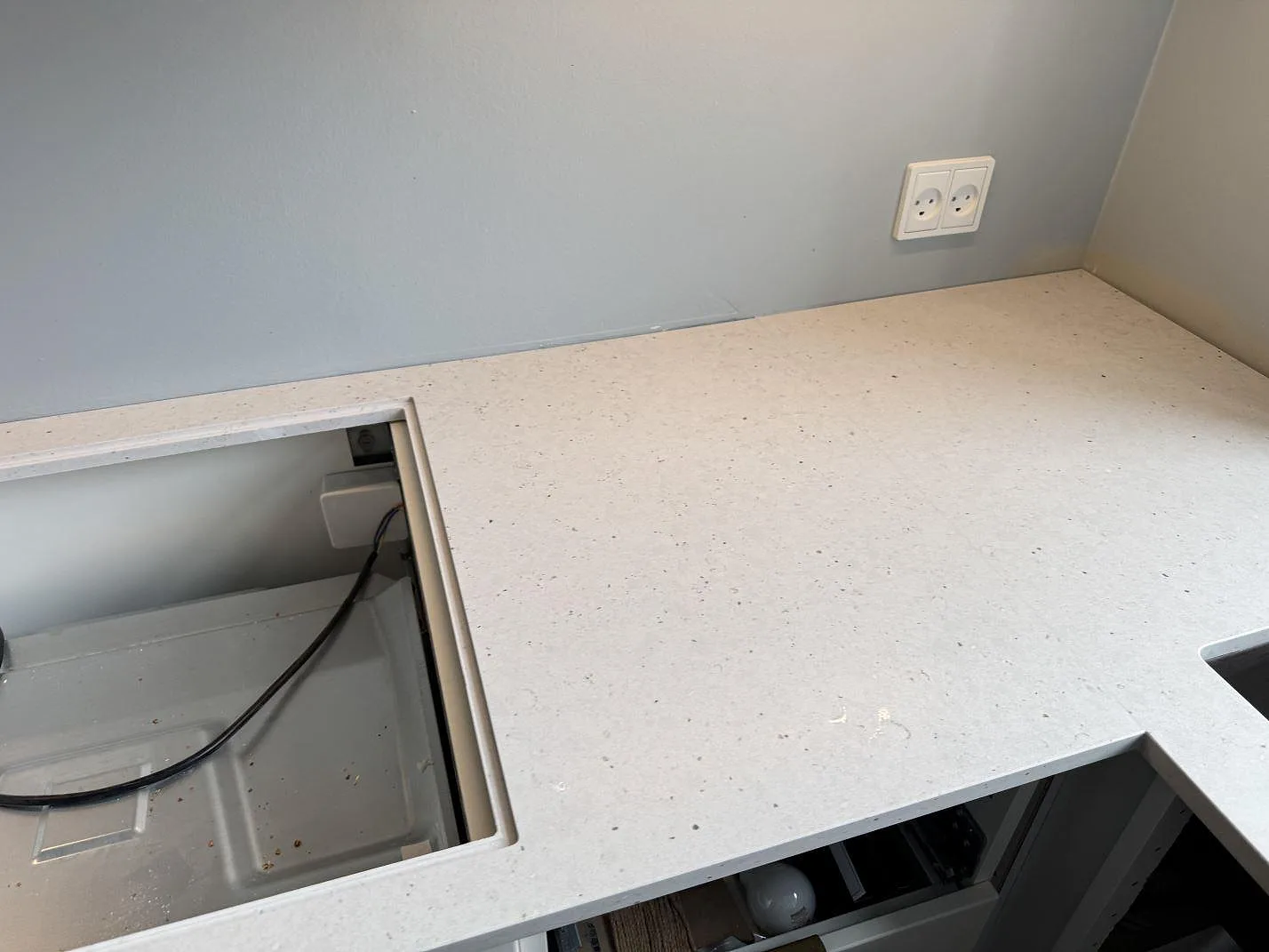 Køkkenbordplade i Silestone Lime Delight, København K – billede 6