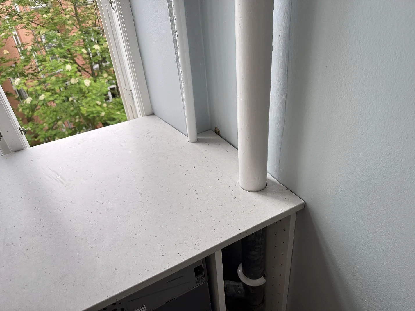 Køkkenbordplade i Silestone Lime Delight, København K – billede 5
