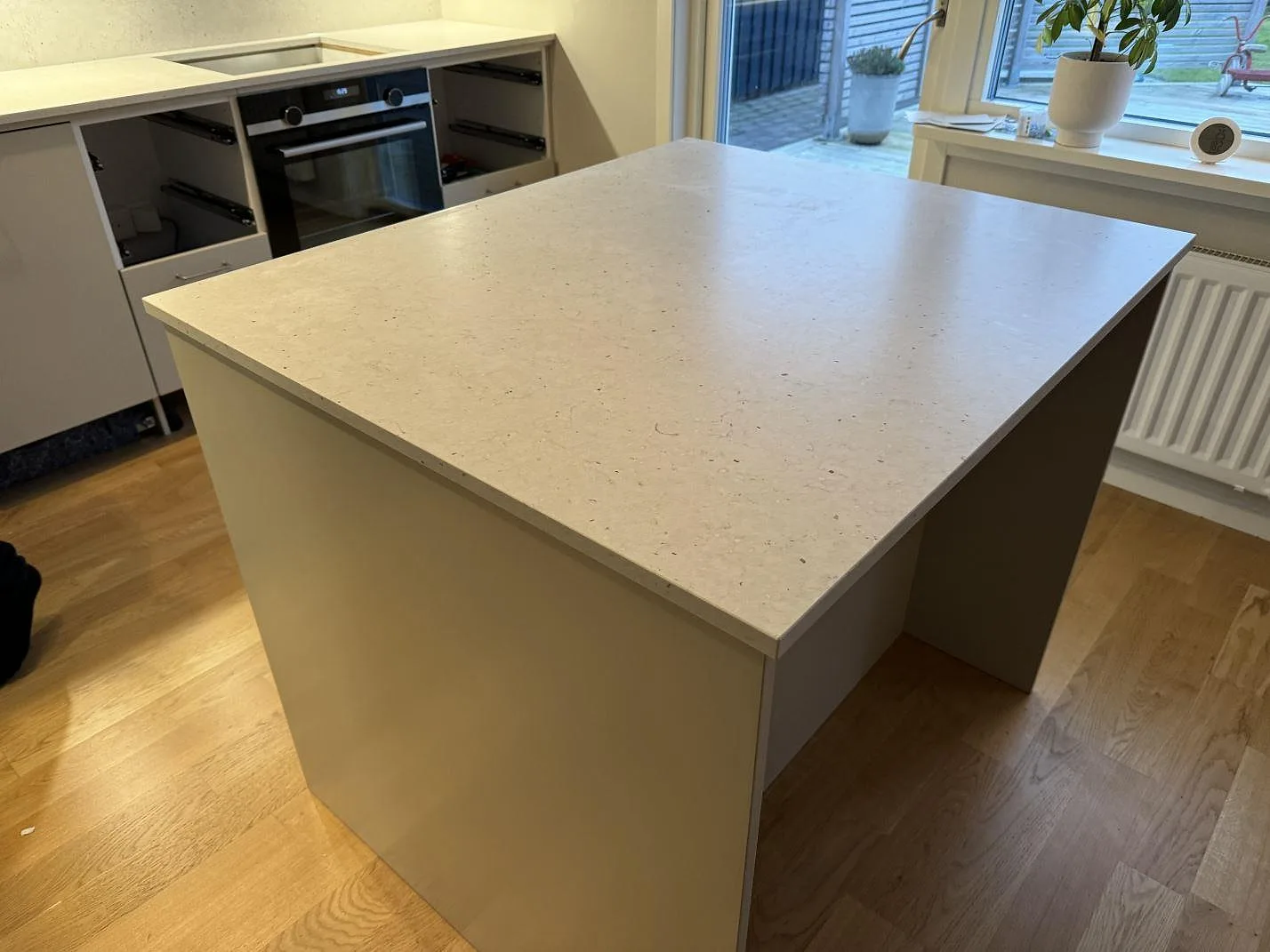 Køkkenbordplade i Silestone Lime Delight, Lidköping
