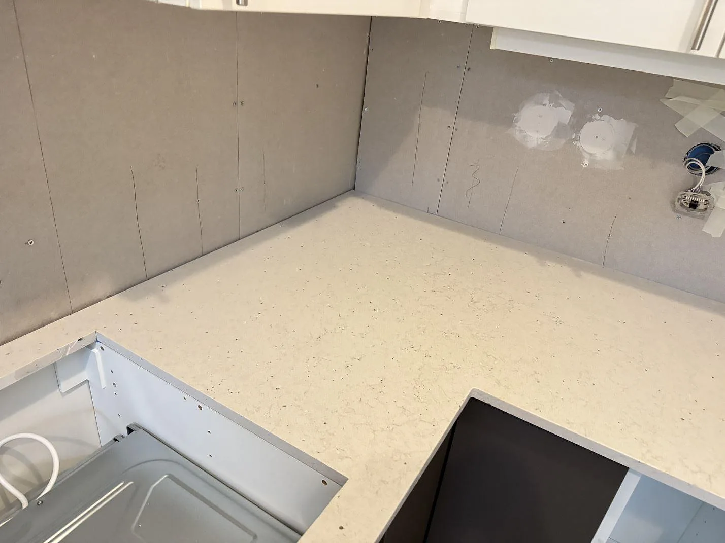 Køkkenbordplade i Silestone Lime Delight, Limhamn – billede 2