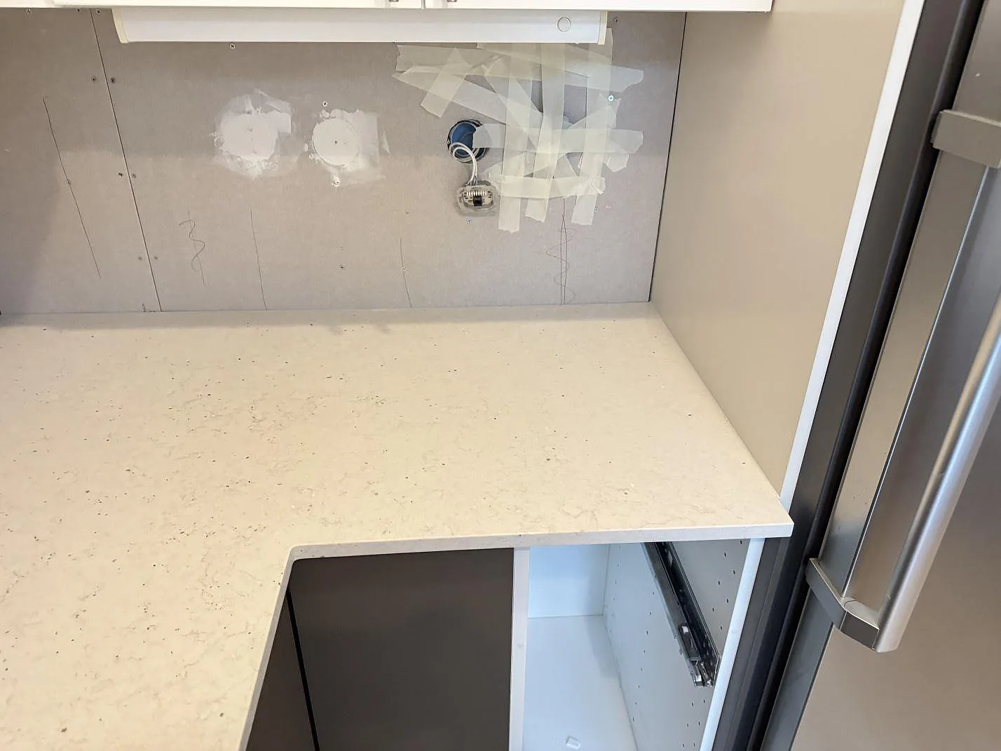 Køkkenbordplade i Silestone Lime Delight, Limhamn – billede 3