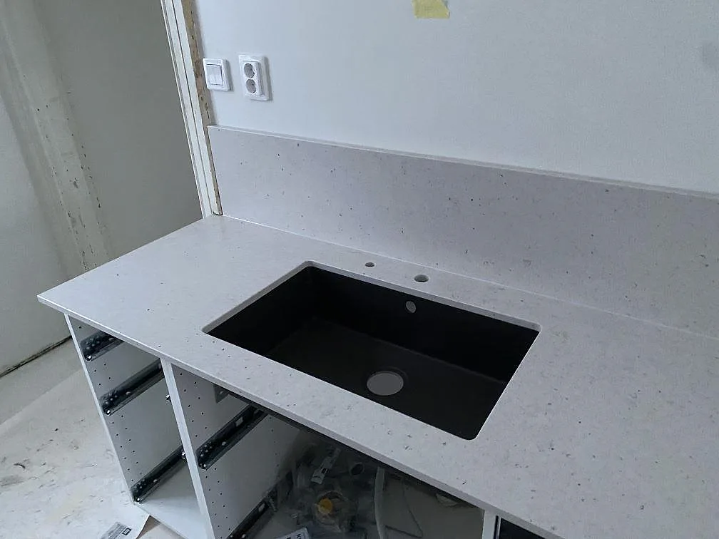 Køkkenbordplade i Silestone Lime Delight, Lund – billede 3