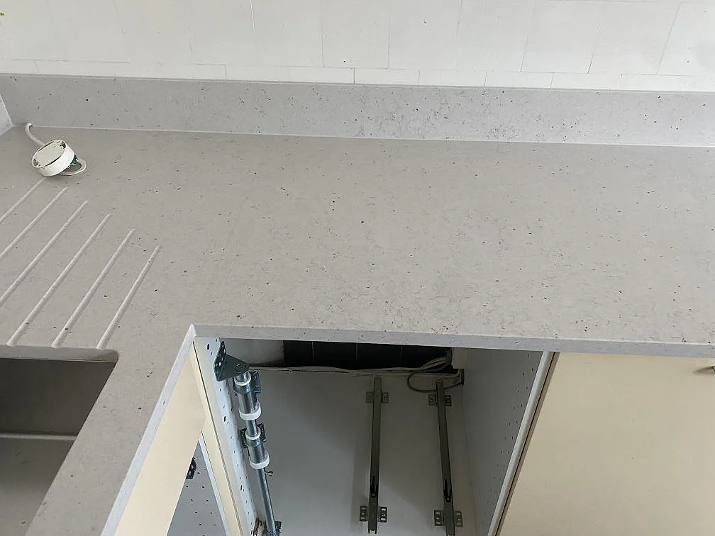 Køkkenbordplade i Silestone Lime Delight, Malmö – billede 5