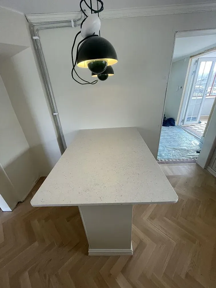 Køkkenbordplade i Silestone Lime Delight, Mullsjö – billede 4