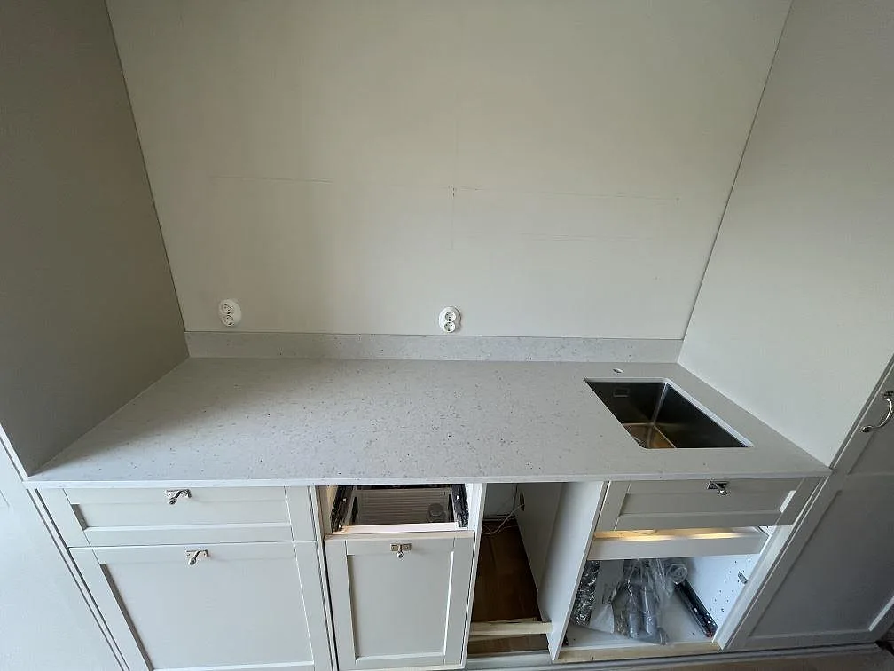 Køkkenbordplade i Silestone Lime Delight, Mullsjö – billede 3