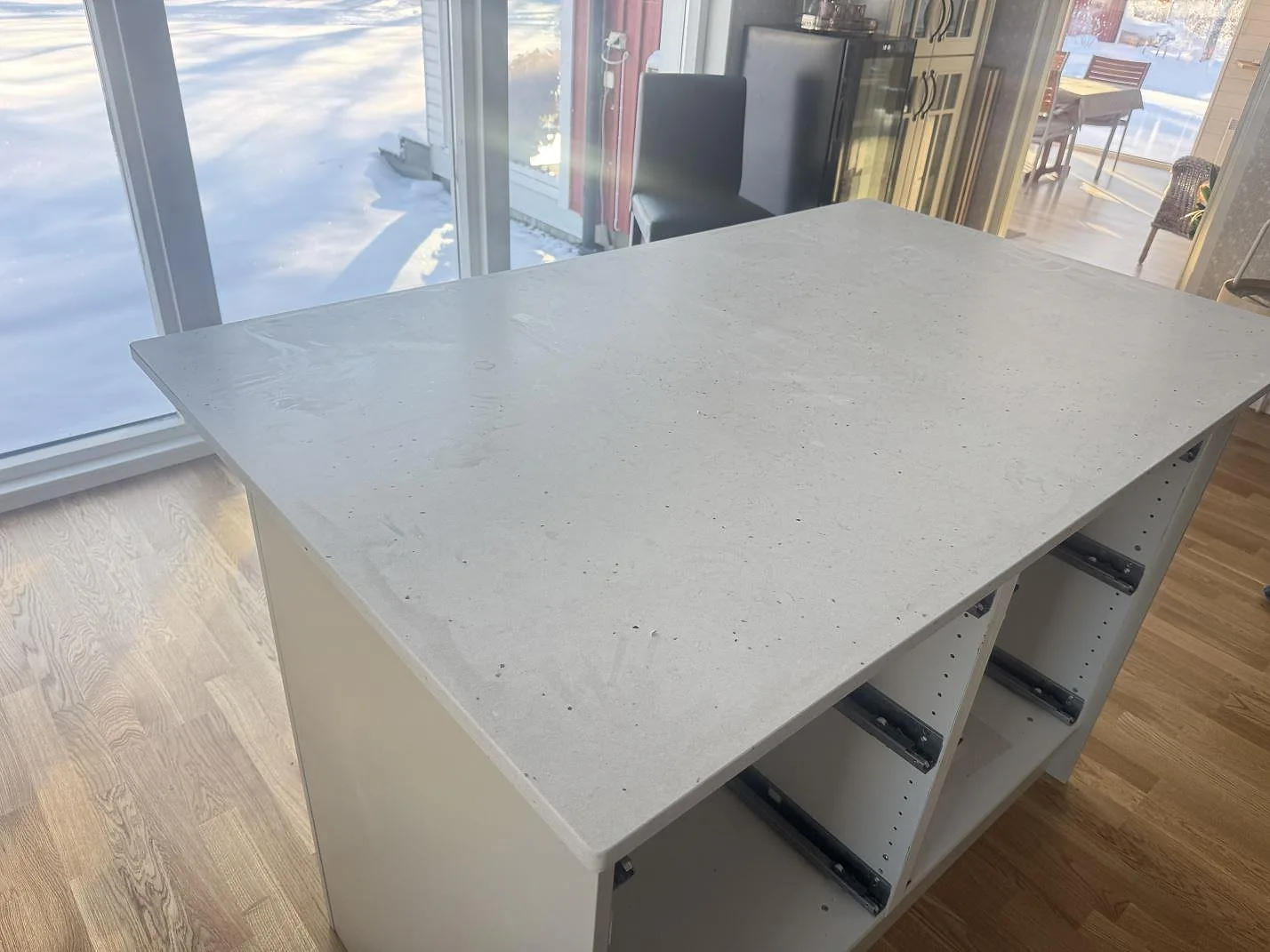 Køkkenbordplade i Silestone Lime Delight, Väckelsång – billede 3