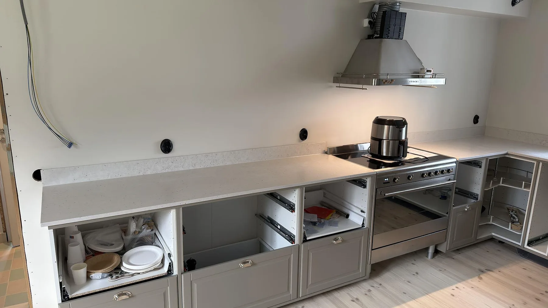 Køkkenbordplade i Silestone Lime Delight, Vänge – billede 2