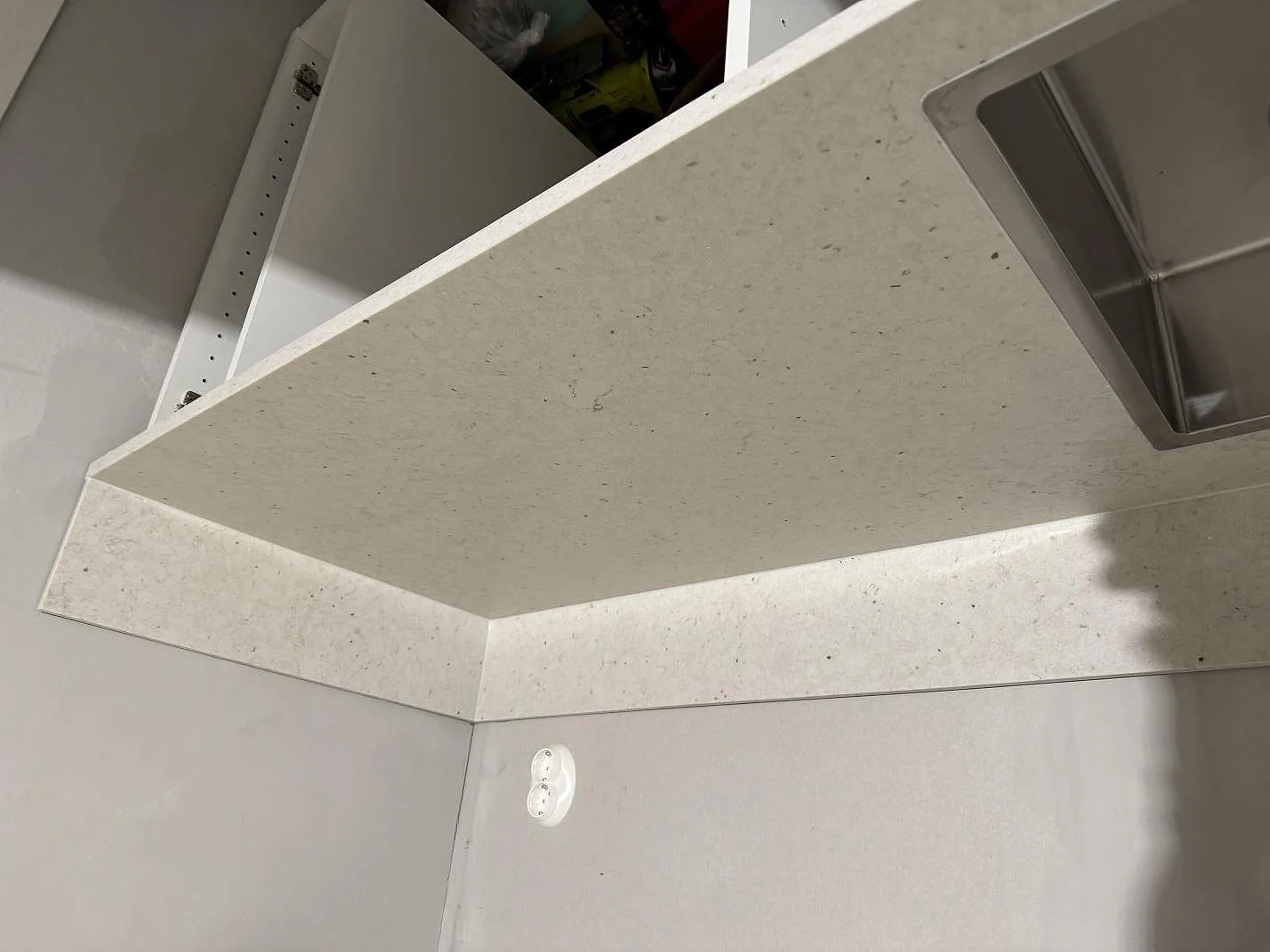 Køkkenbordplade i Silestone Lime Delight, Vetlanda – billede 6