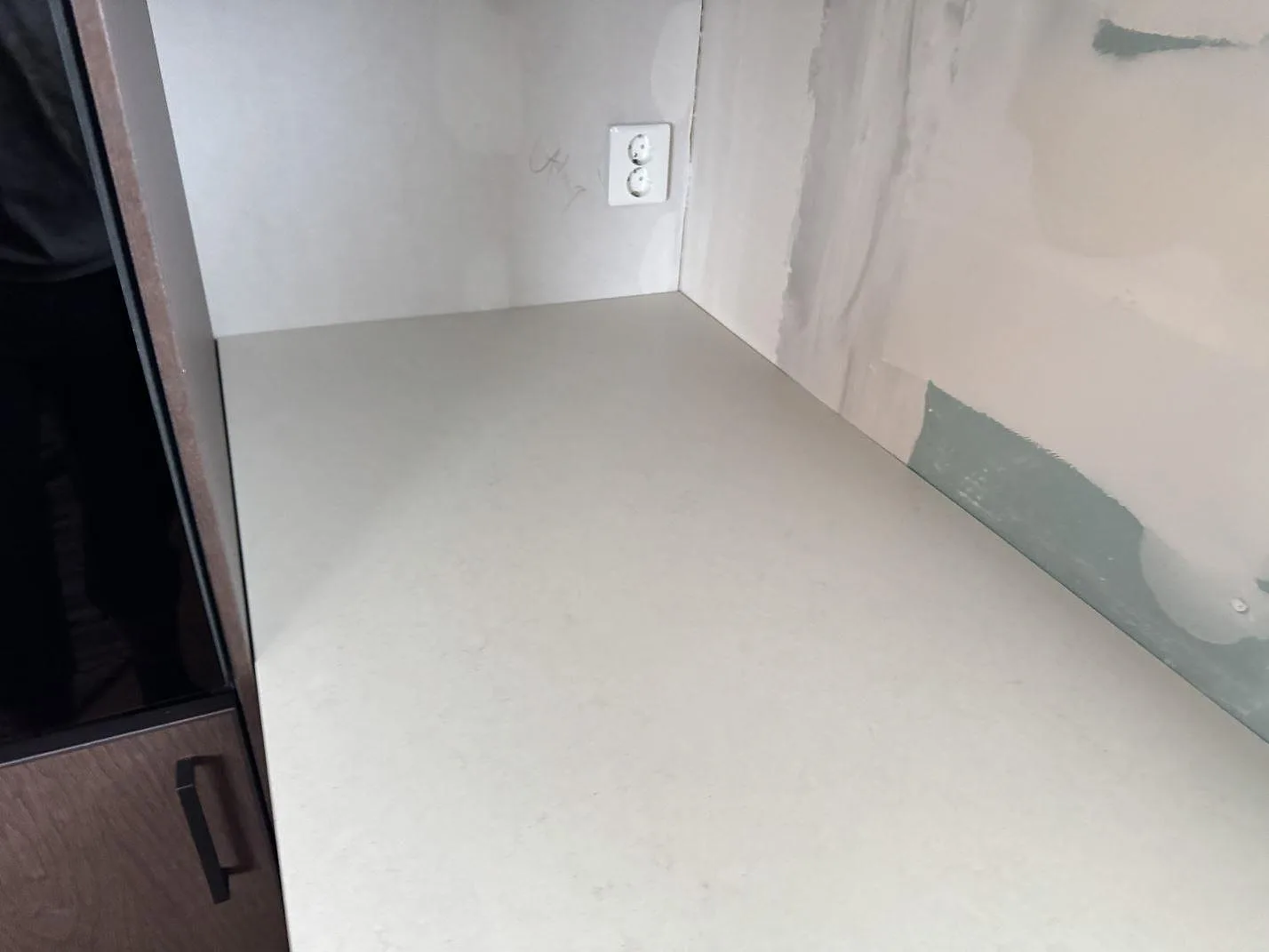 Køkkenbordplade i Silestone Linen Cream, Dalby – billede 6
