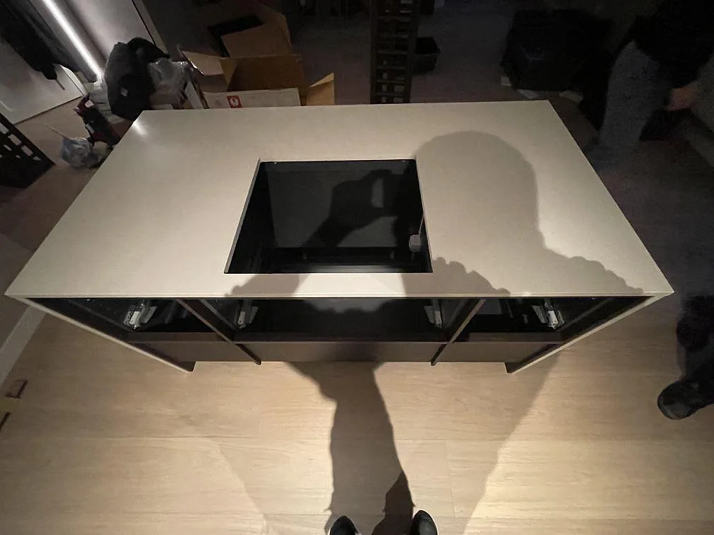 Køkkenbordplade i Silestone Linen Cream, Hägersten – billede 3