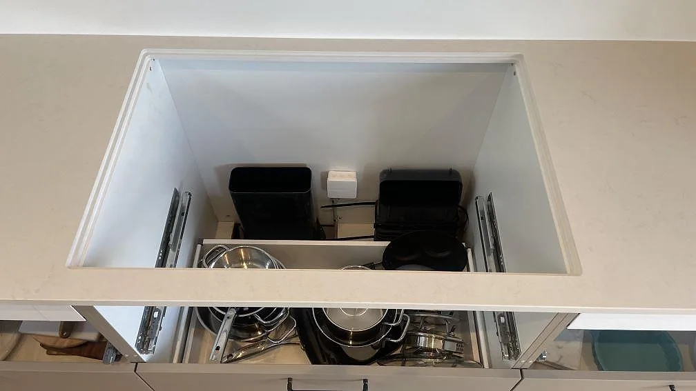 Køkkenbordplade i Silestone Linen Cream, Hornslet – billede 7