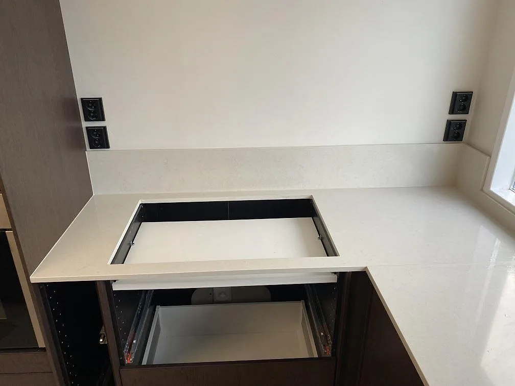 Køkkenbordplade i Silestone Linen Cream, Malmö – billede 5