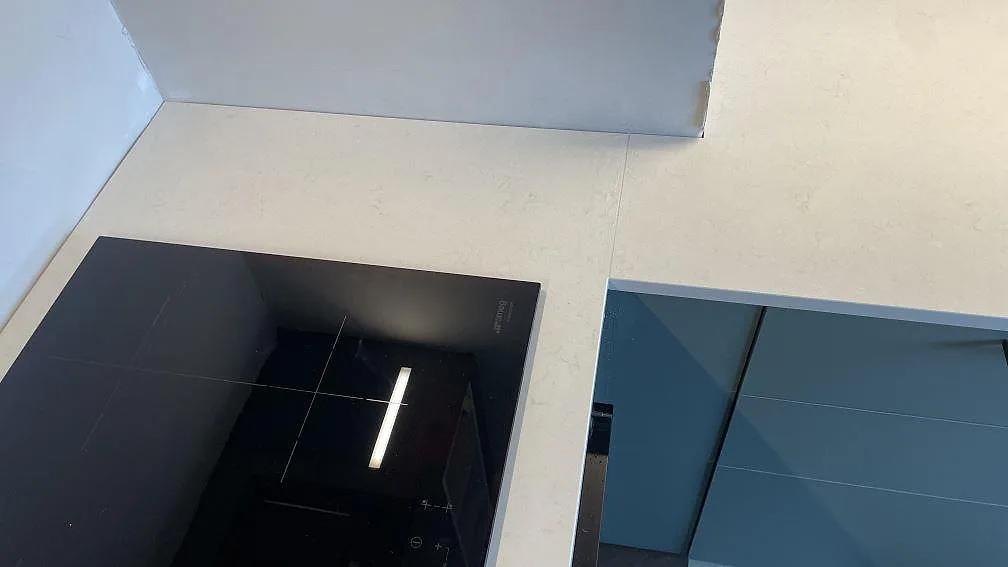 Køkkenbordplade i Silestone Linen Cream, Malmö – billede 3