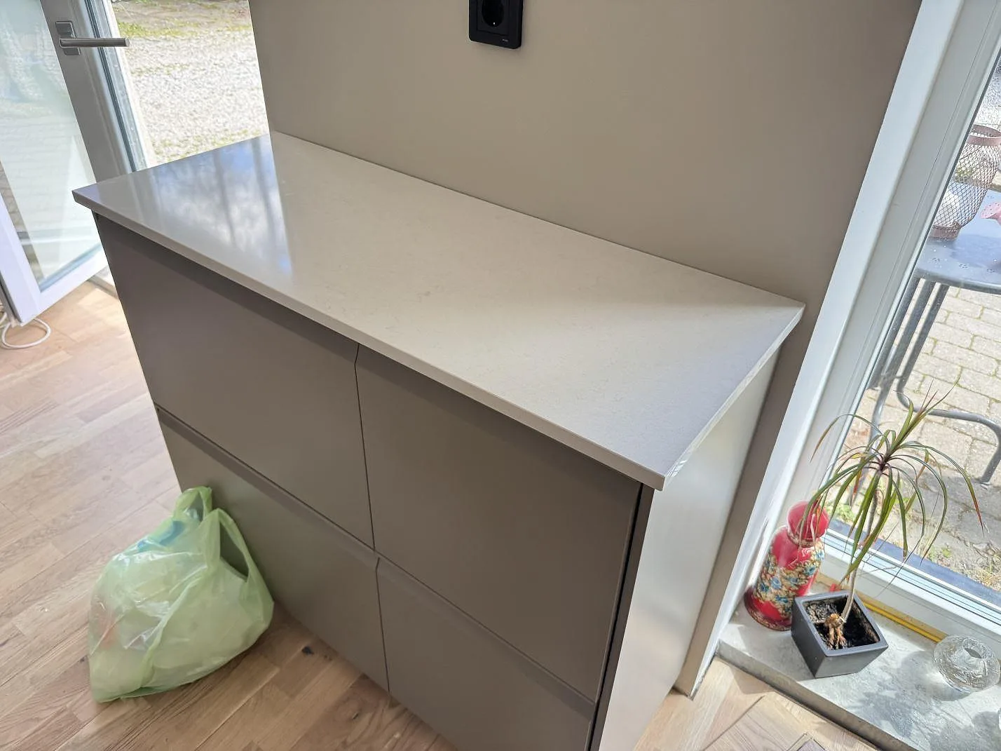 Køkkenbordplade i Silestone Linen Cream, Svedala – billede 8