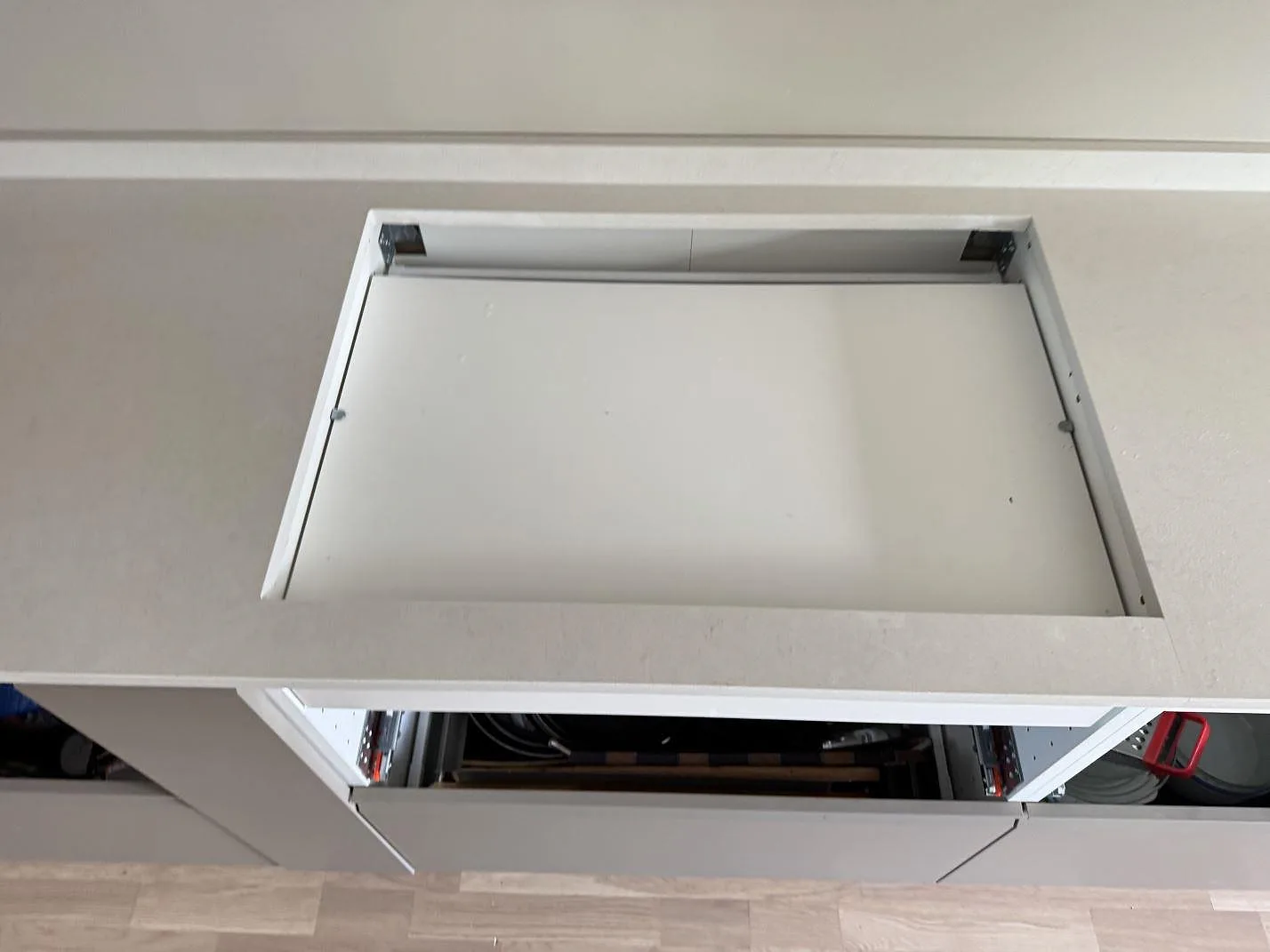 Køkkenbordplade i Silestone Linen Cream, Svedala – billede 6