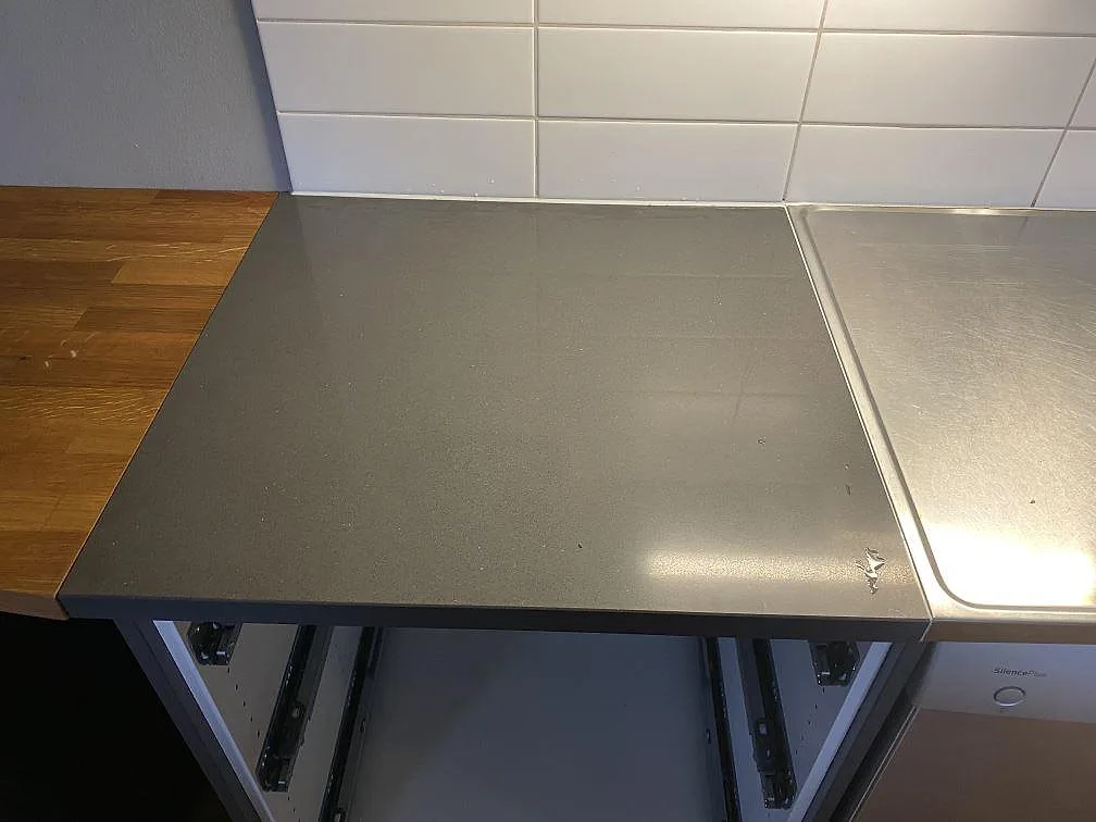 Køkkenbordplade i Silestone Marengo, Falkenberg – billede 5