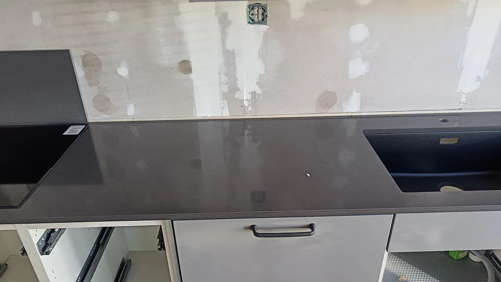Køkkenbordplade i Silestone Marengo, Löddeköpinge – billede 3