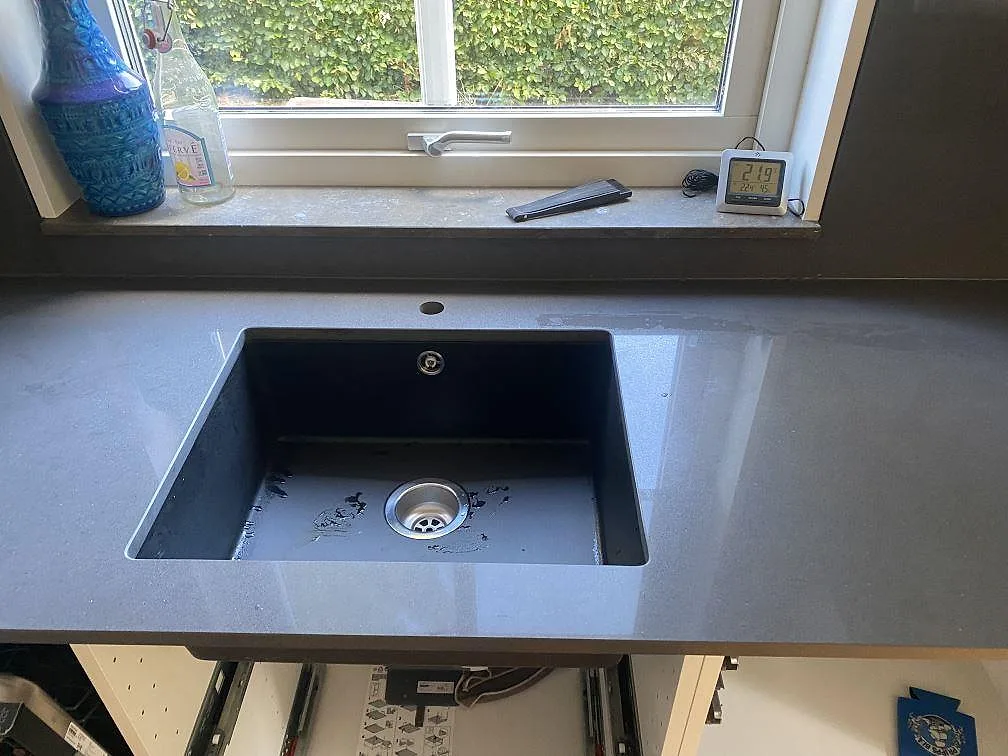 Køkkenbordplade i Silestone Marengo, Malmö – billede 2