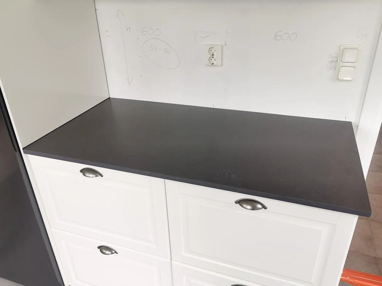 Køkkenbordplade i Silestone Marengo, mat, Svedala – billede 4