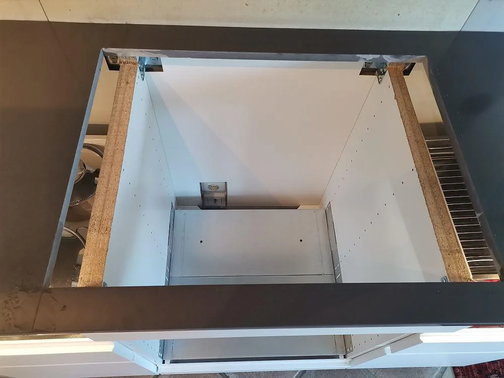 Køkkenbordplade i Silestone Marengo, Täby – billede 2
