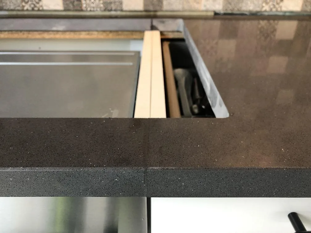 Køkkenbordplade i Silestone Marengo, Veberöd – billede 4