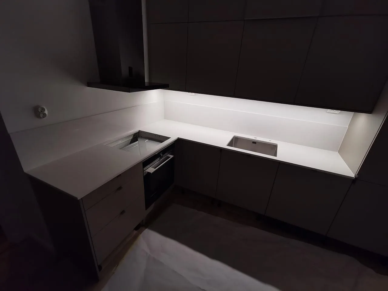 Køkkenbordplade i Silestone Miami Vena, Göteborg