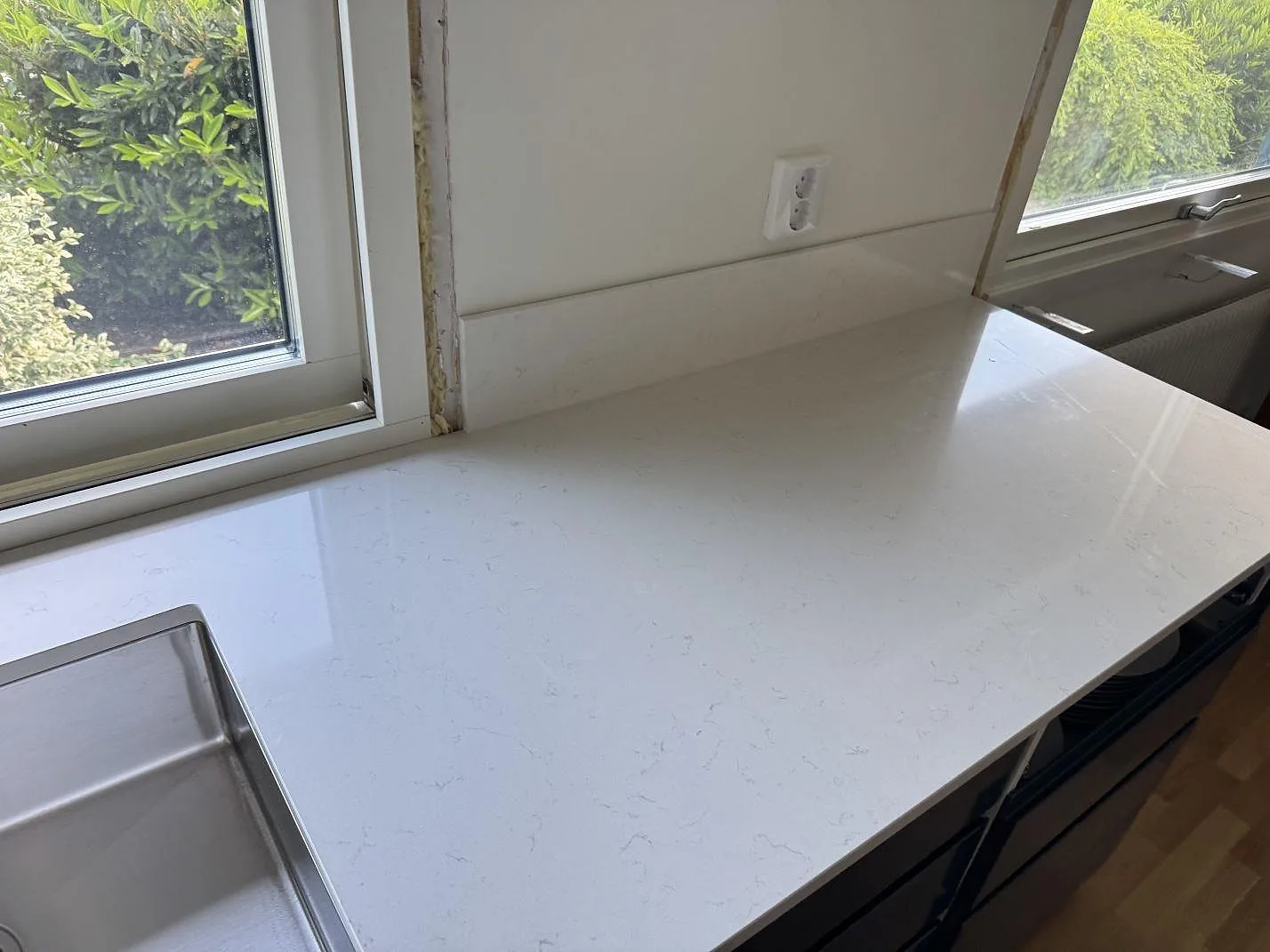 Køkkenbordplade i Silestone Miami Vena, Helsingborg – billede 4