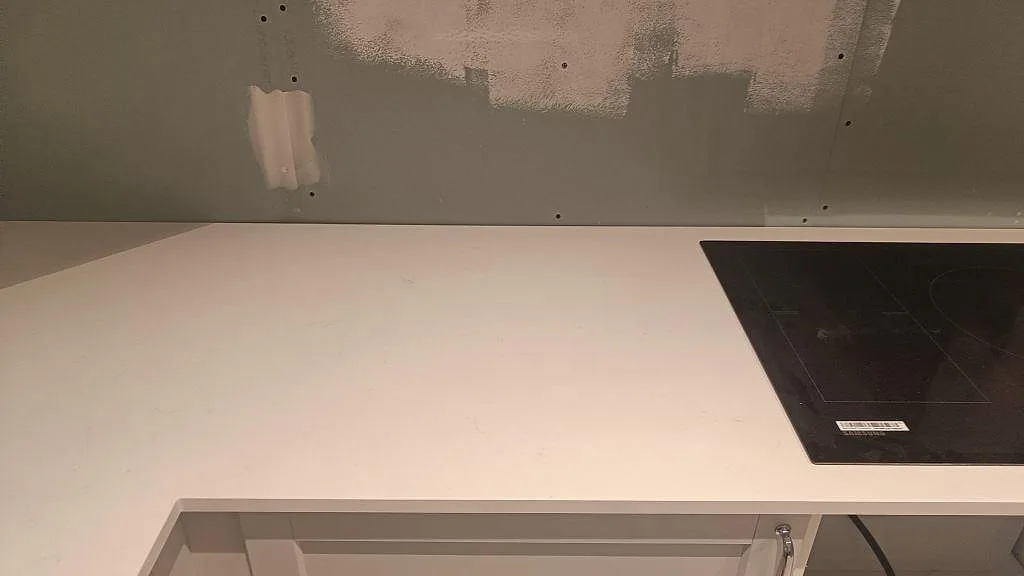 Køkkenbordplade i Silestone Miami Vena, Höllviken – billede 7