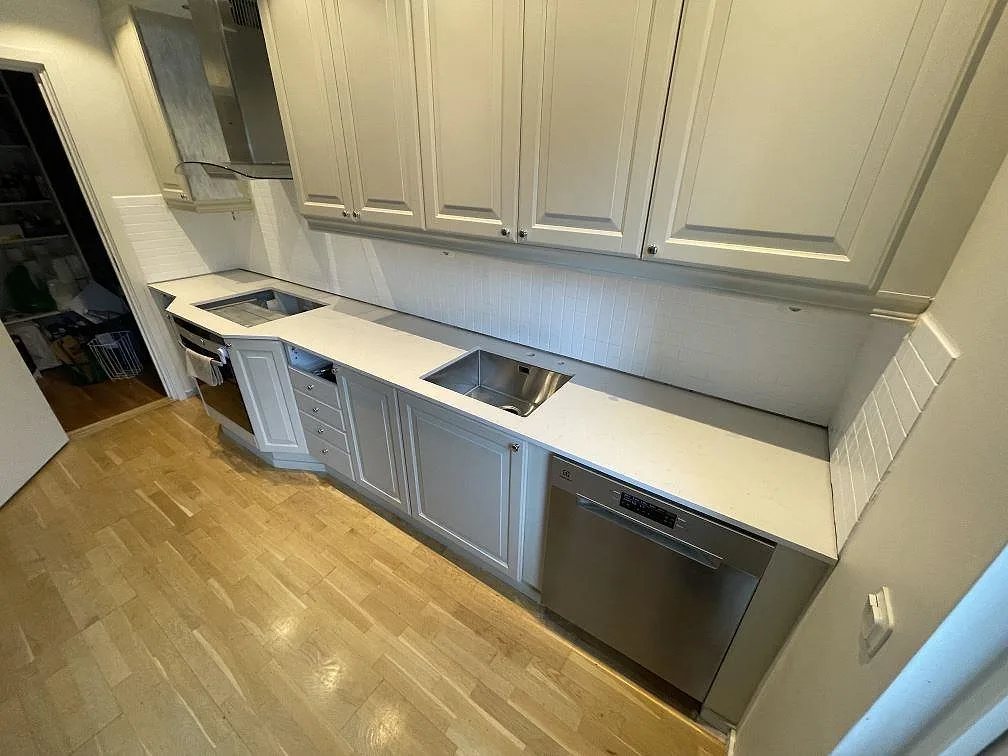 Køkkenbordplade i Silestone Miami Vena, Huddinge – billede 2