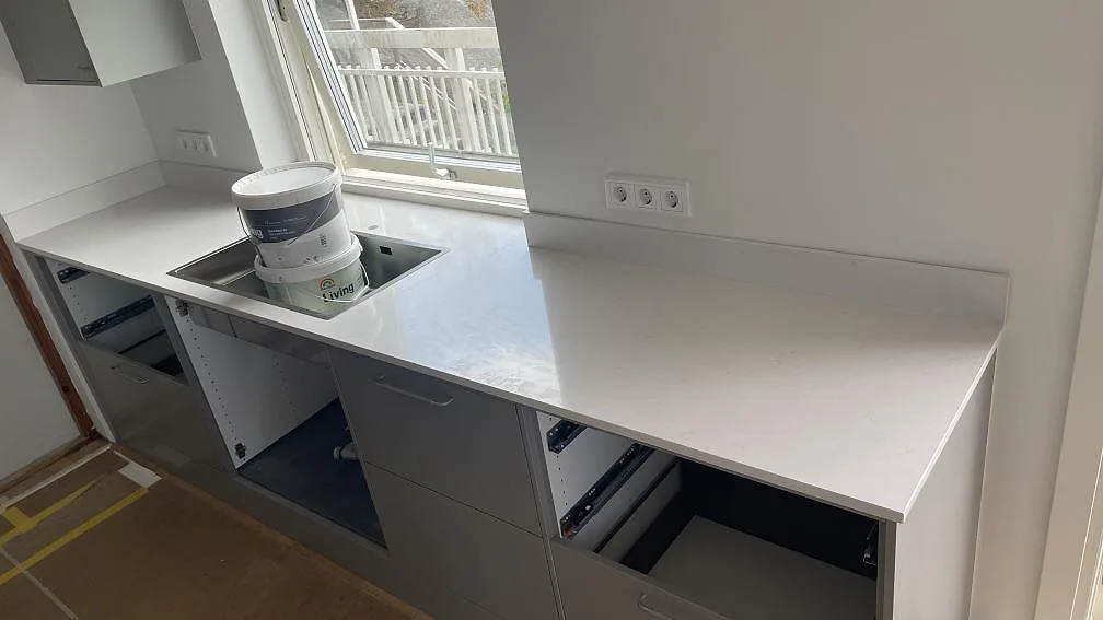 Køkkenbordplade i Silestone Miami Vena, Mölndal – billede 2