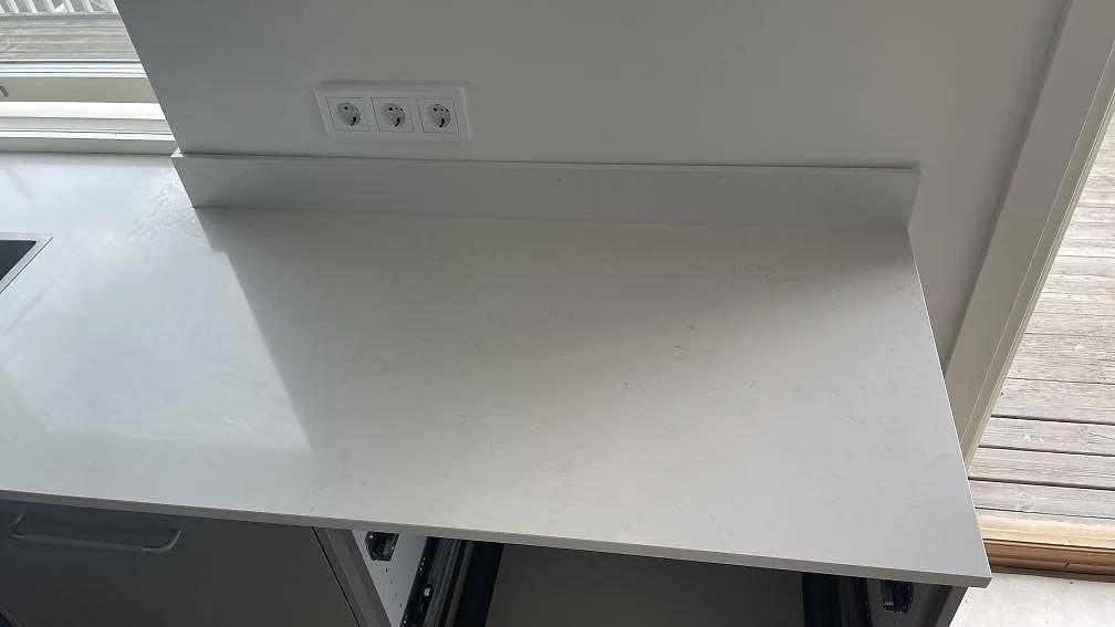 Køkkenbordplade i Silestone Miami Vena, Mölndal – billede 5