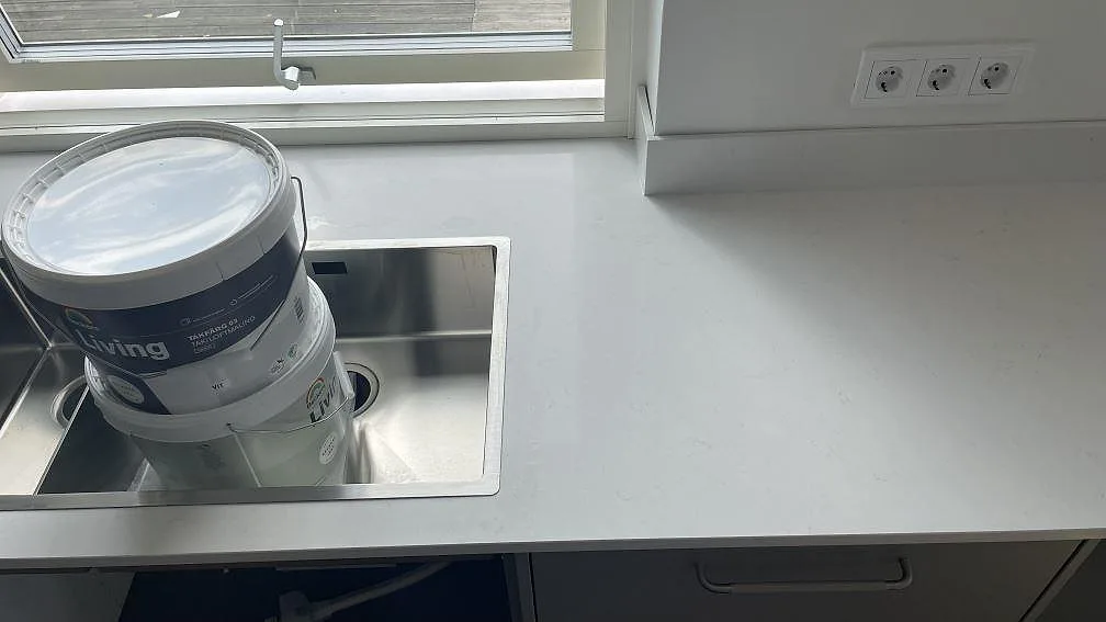 Køkkenbordplade i Silestone Miami Vena, Mölndal – billede 4