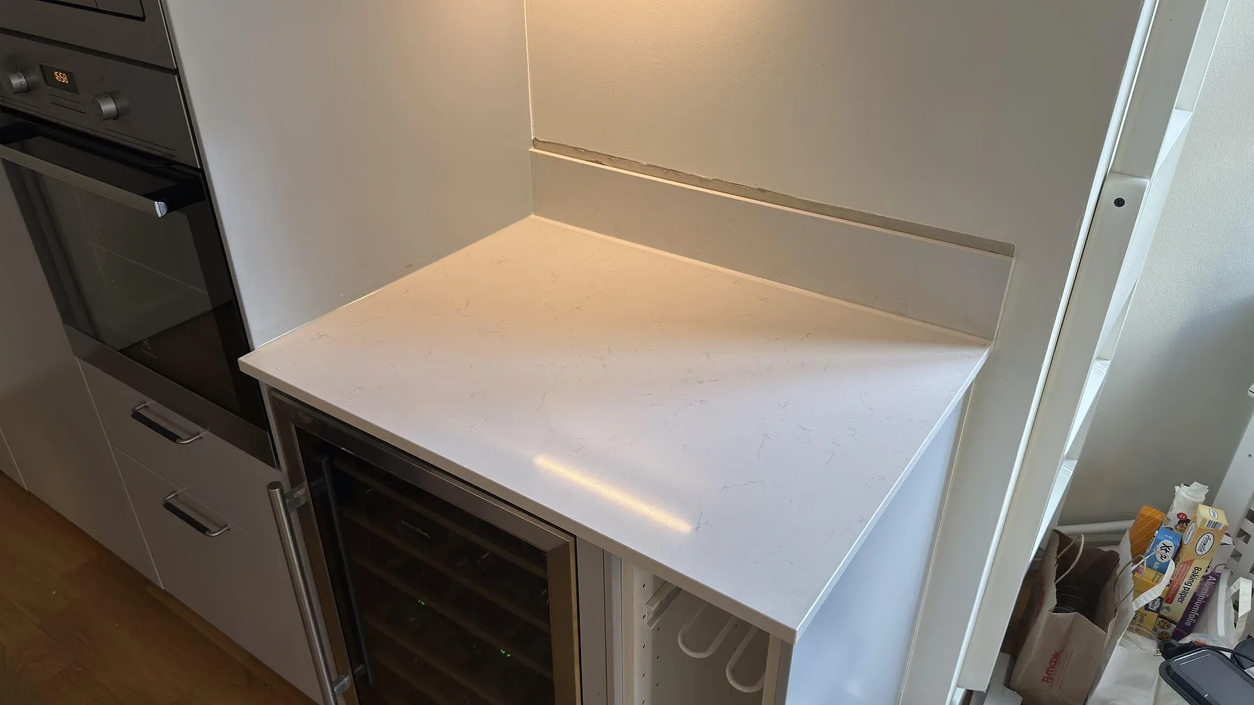 Køkkenbordplade i Silestone Miami Vena, Stockholm – billede 3