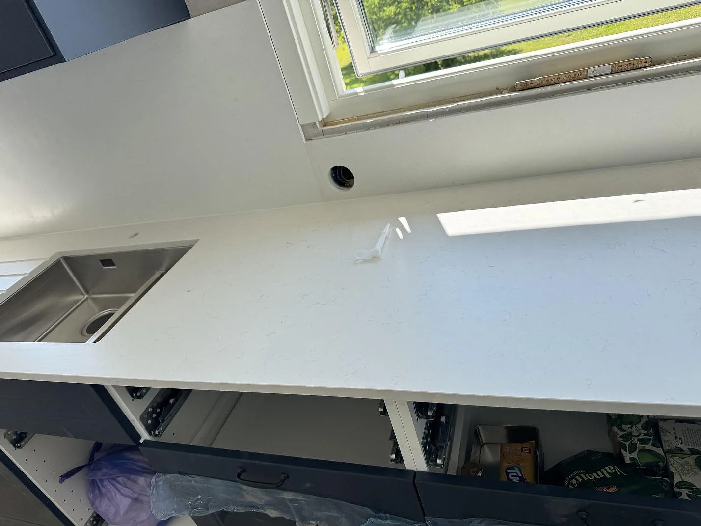 Køkkenbordplade i Silestone Miami Vena, Vara – billede 4