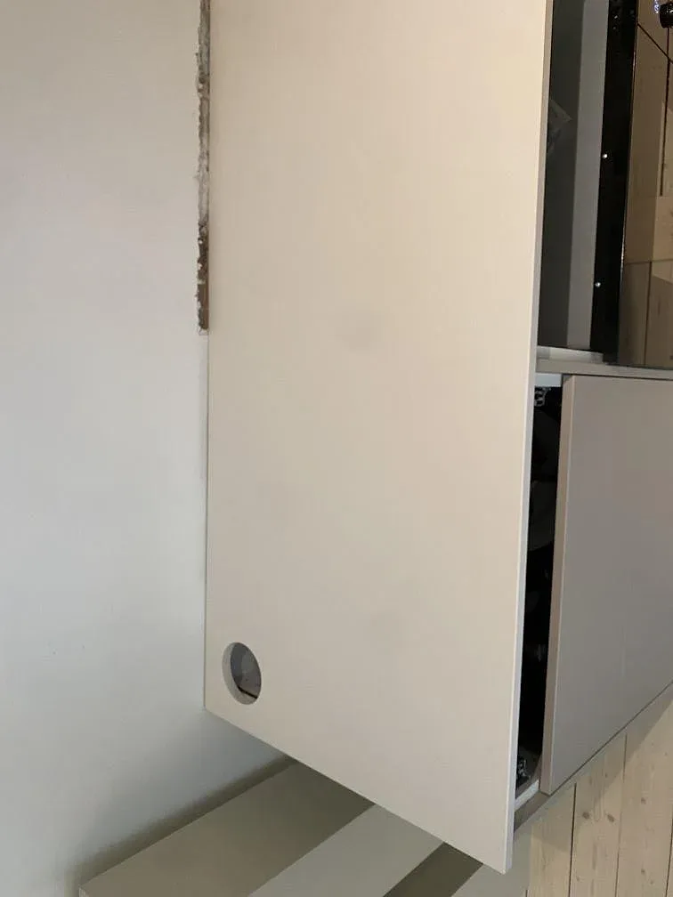 Køkkenbordplade i Silestone Miami White, Malmö – billede 4