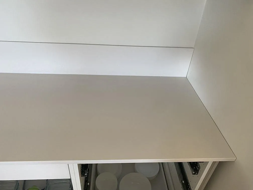 Køkkenbordplade i Silestone Miami White, Påarp – billede 5