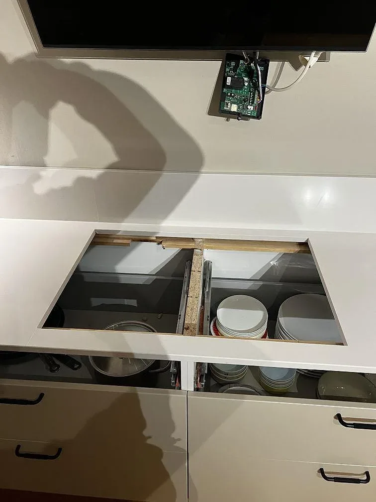 Køkkenbordplade i Silestone Miami White, Trelleborg – billede 7