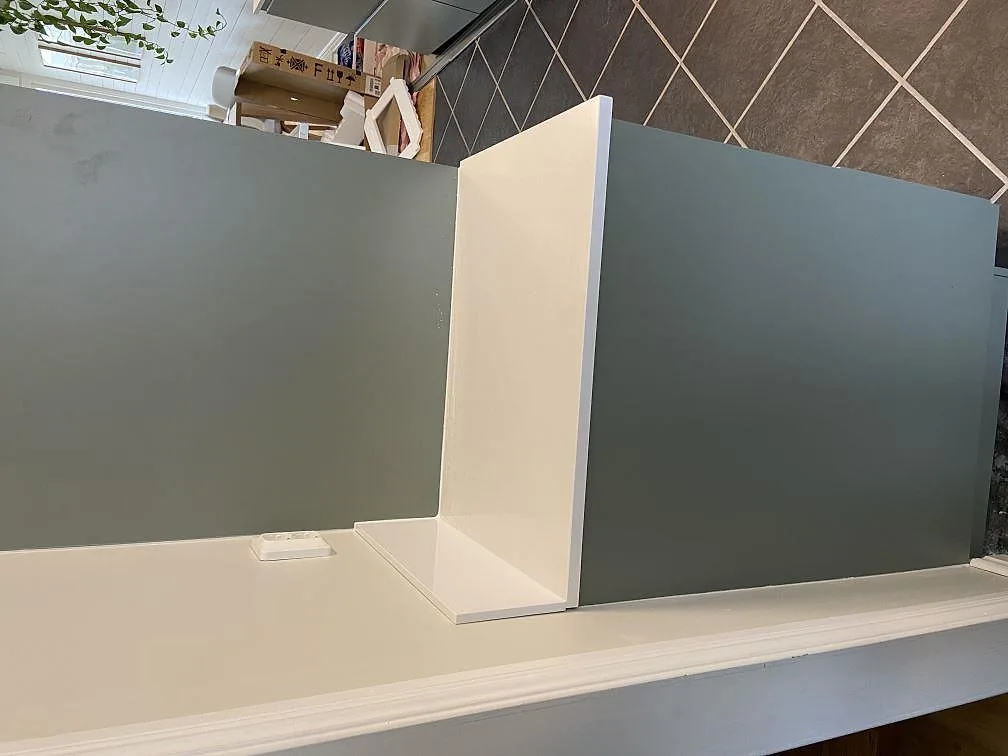 Køkkenbordplade i Silestone Miami White, Västra Frölunda – billede 5
