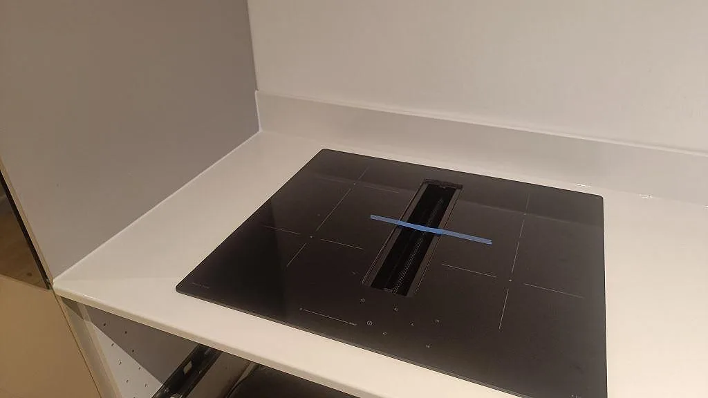 Køkkenbordplade i Silestone Miami White, Valby – billede 3