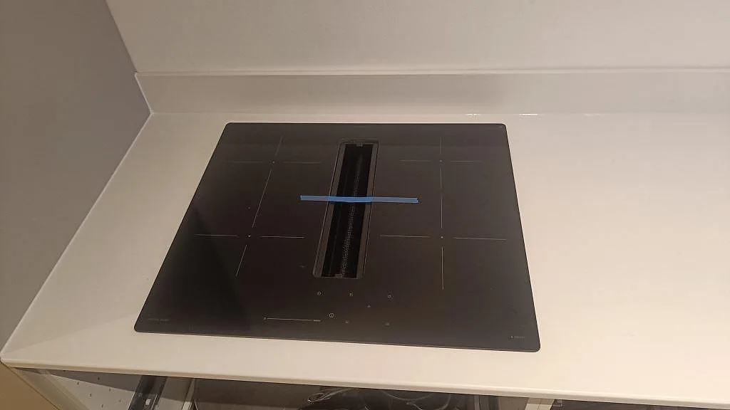 Køkkenbordplade i Silestone Miami White, Valby – billede 4