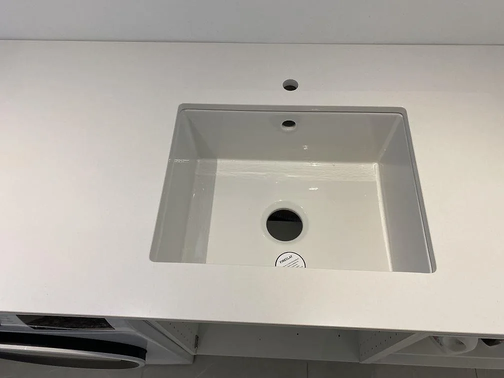 Bordplade i Silestone Miami White, Vanløse – billede 3